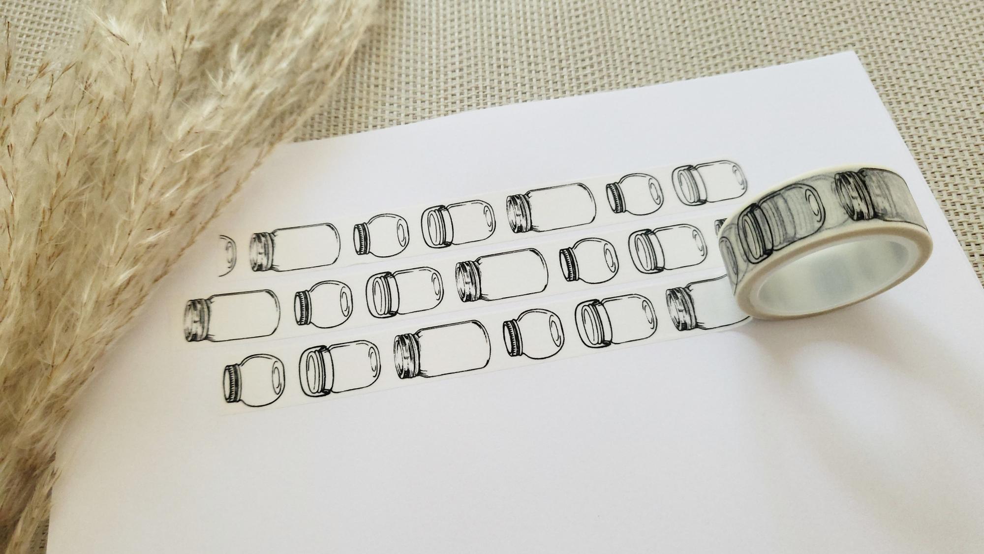 Washi Tape Einmachglas